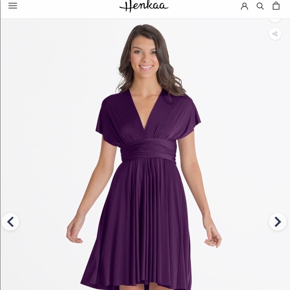 Henkaa’s Famous Sakura Convertible Midi Dress 1 Sz - Picture 1 of 8